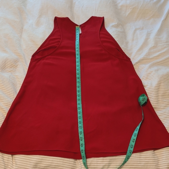 EUC American Apparel red sleeveless mini dress - Picture 7 of 7